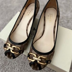 Coach Shelby Wedge shoes